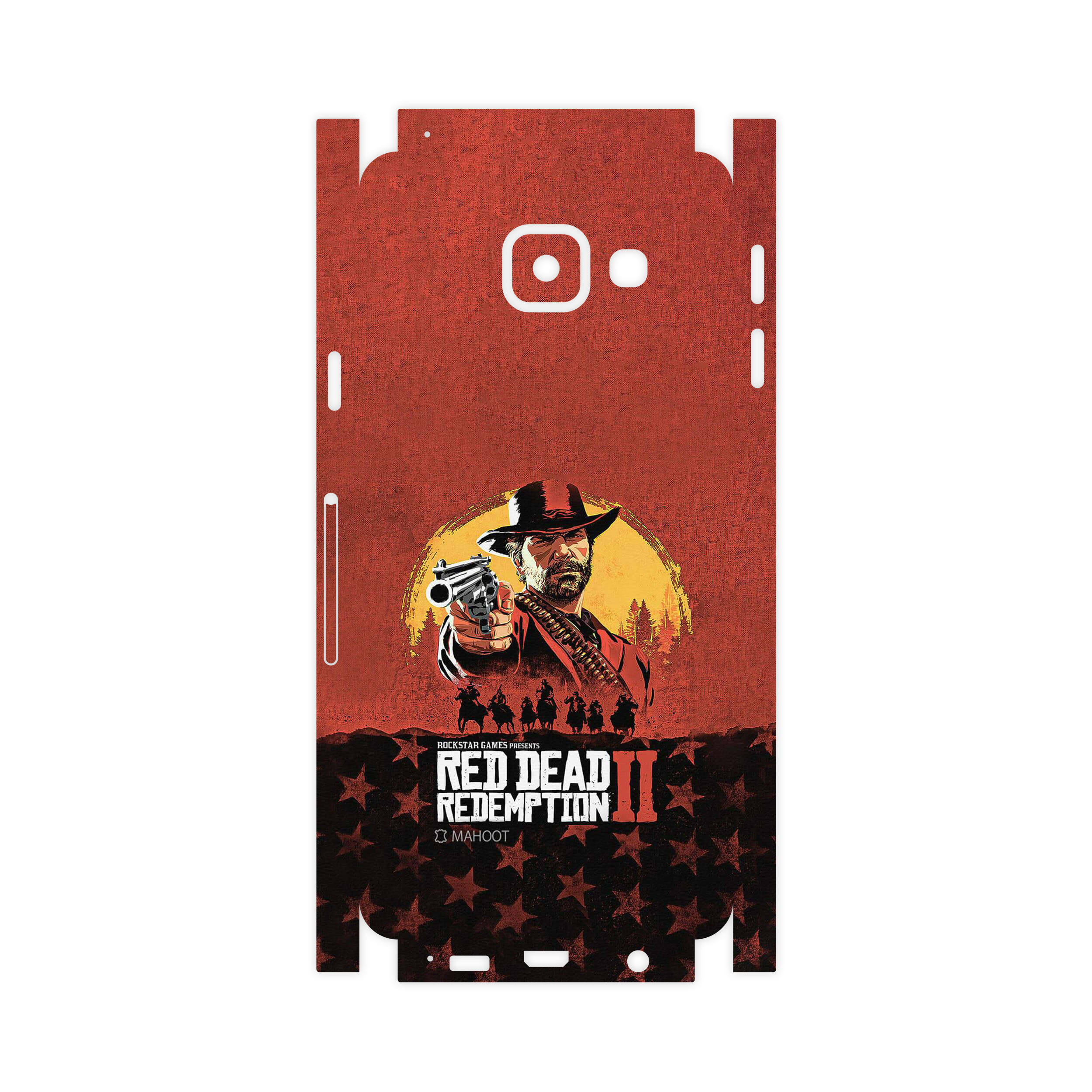 برچسب پوششی ماهوت مدل Red-Dead-Redemption-Game-FullSkin مناسب برای گوشی موبایل سامسونگ Galaxy A3 2016