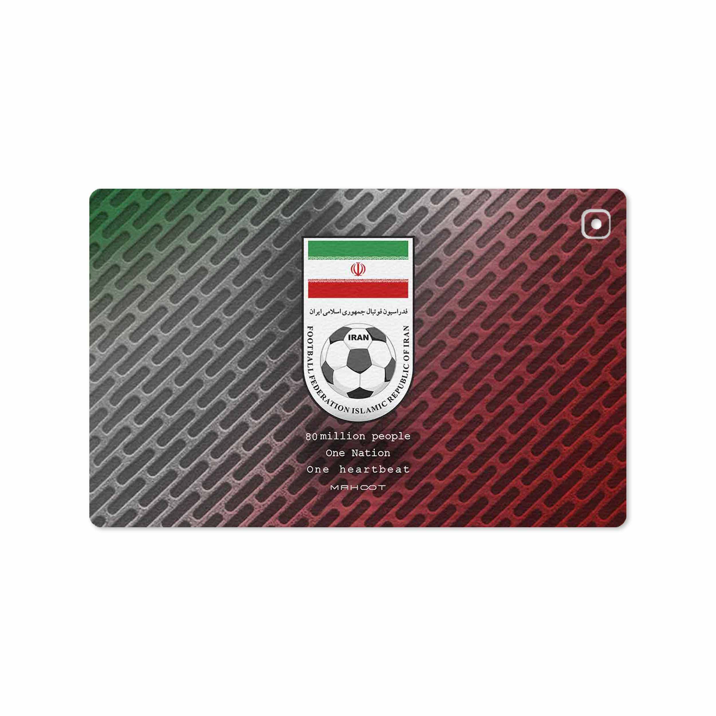 برچسب پوششی ماهوت مدل Iran-National-Football-Team مناسب برای تبلت سامسونگ Galaxy Tab A7 10.4 LTE 2020 T505