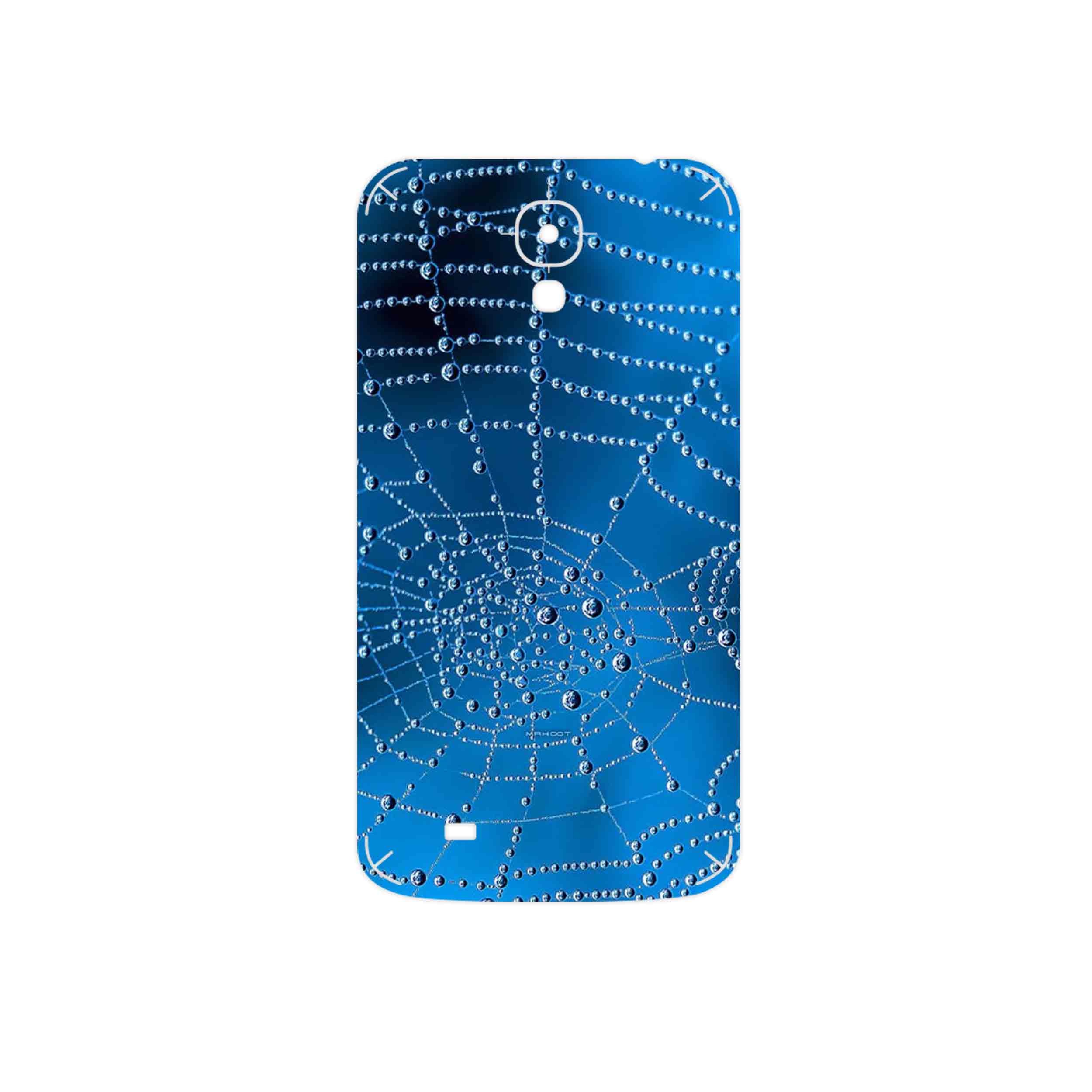 برچسب پوششی ماهوت مدل Spider web مناسب برای گوشی موبایل سامسونگ Galaxy Mega 6.3 I9200