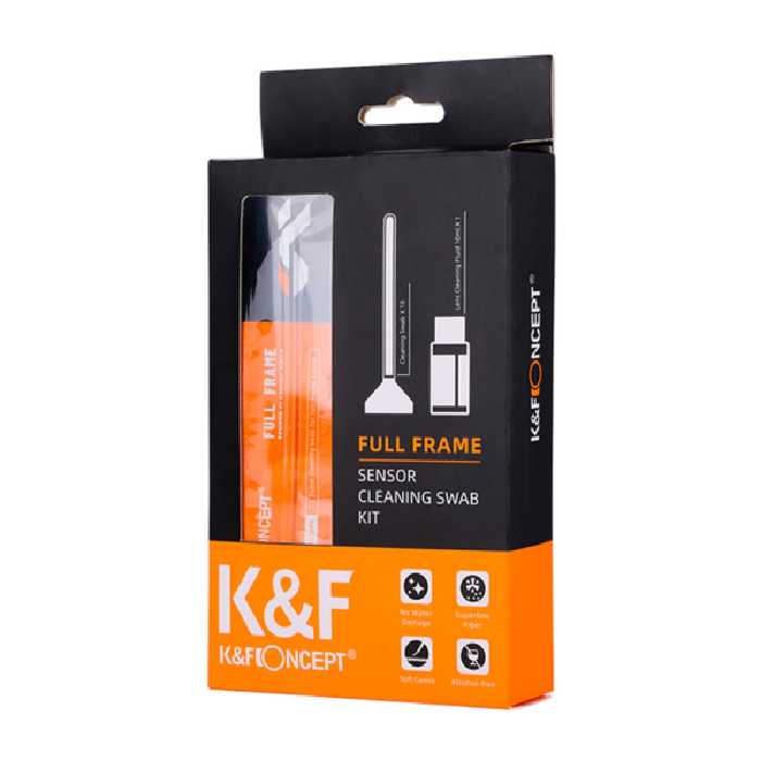 کیت تمیز کننده سنسور دوربين فول فريم کی اند اف K&amp;F Cleaning Kit