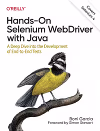 خرید و دانلود نسخه کامل کتاب Hands-On Selenium WebDriver with Java: A Deep Dive into the Development of End-to-End Tests