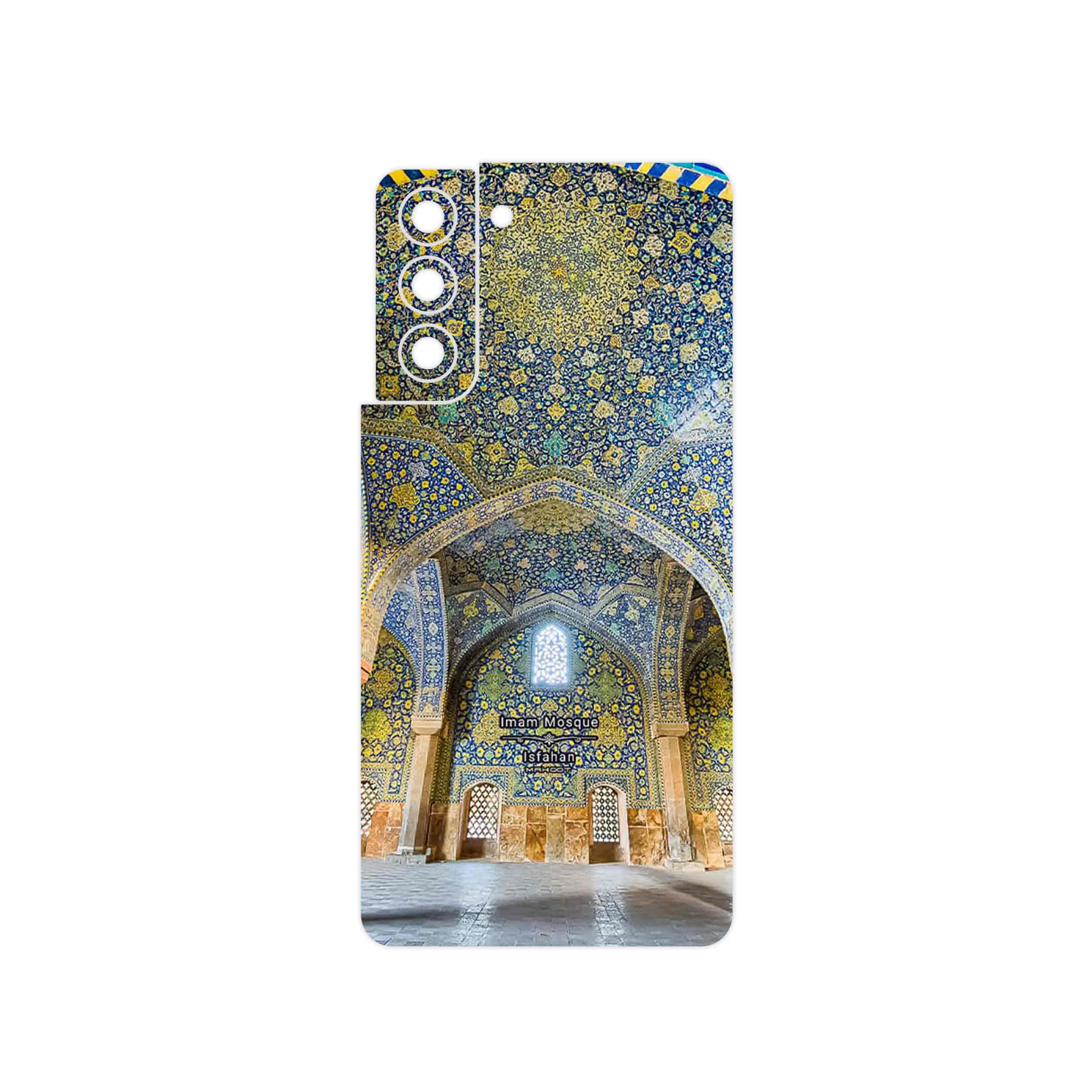 برچسب پوششی ماهوت مدل Imam Mosque in Isfahan مناسب برای گوشی موبایل سامسونگ Galaxy S21 5G