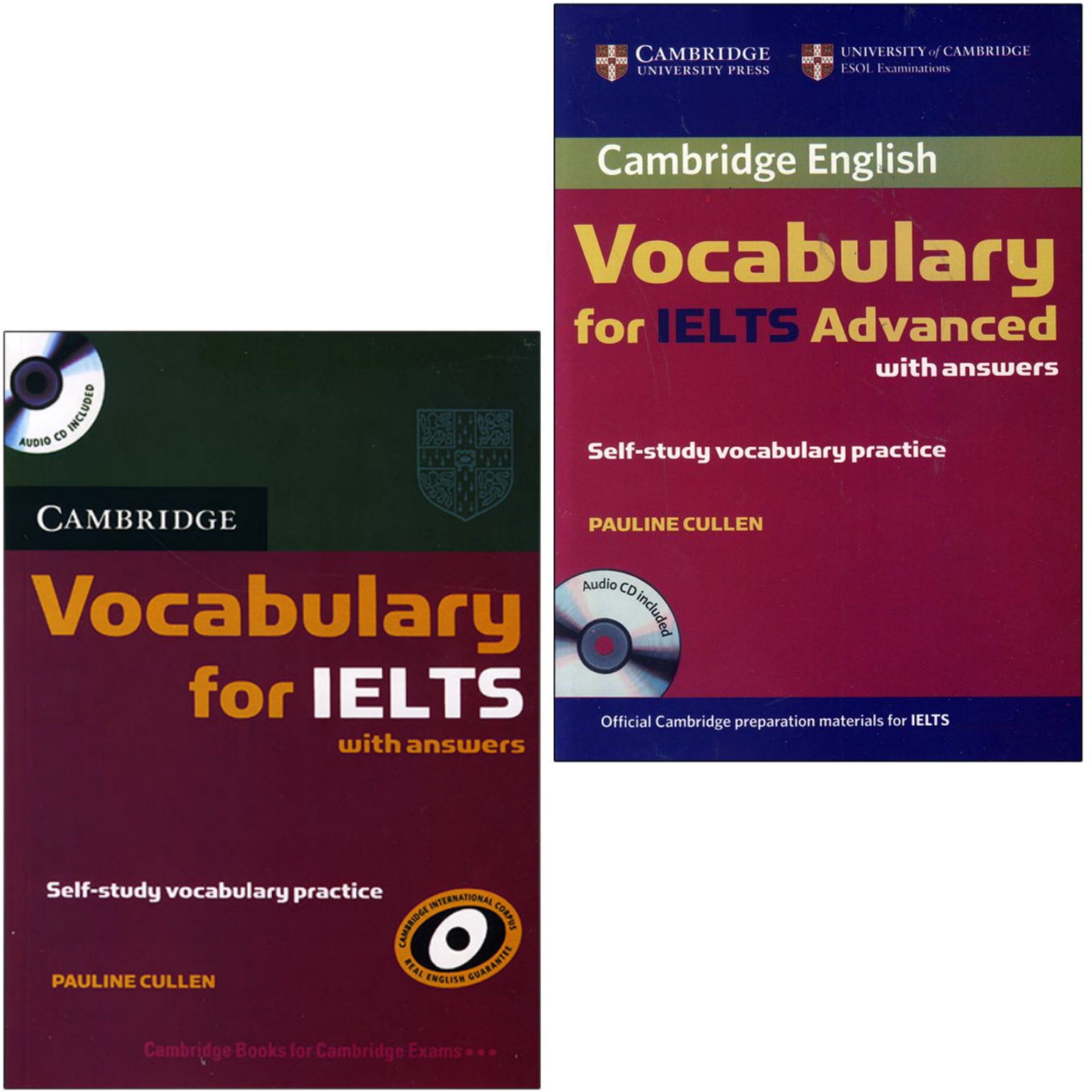 کتاب Vocabulary for IELTS اثر pauline cullen انتشارات کمبریدج 2 جلدی