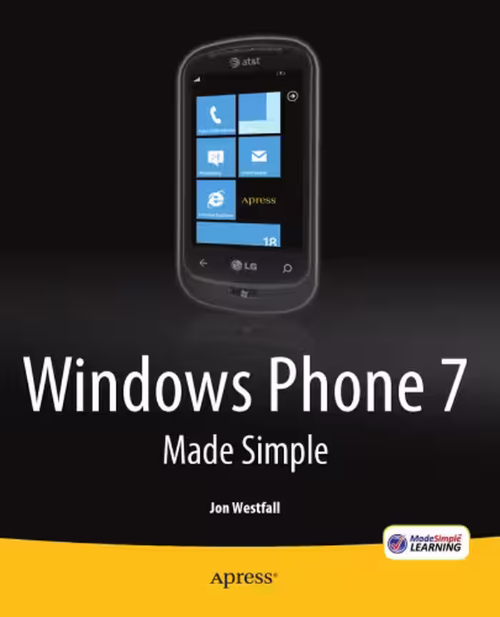 خرید و دانلود نسخه کامل کتاب Windows Phone 7 Made Simple