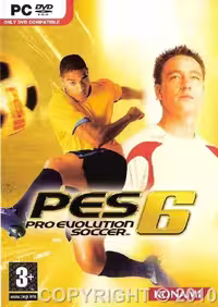 بازی کامپیوتر pro evolution soccer 6