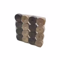 مهره تخته نرد سه خط چوبی سایز 2.9