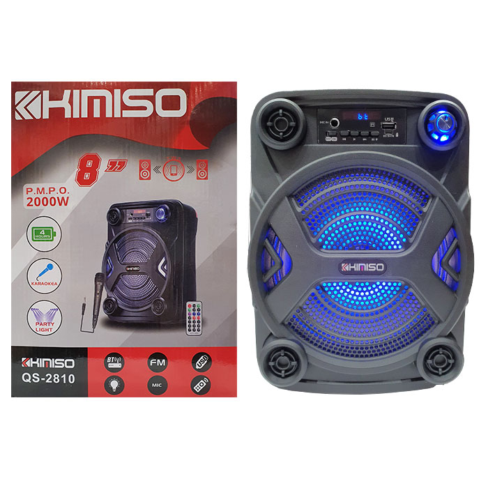اسپیکر چمدانی KIMISO QS-2810 - یاسین کامپیوتر