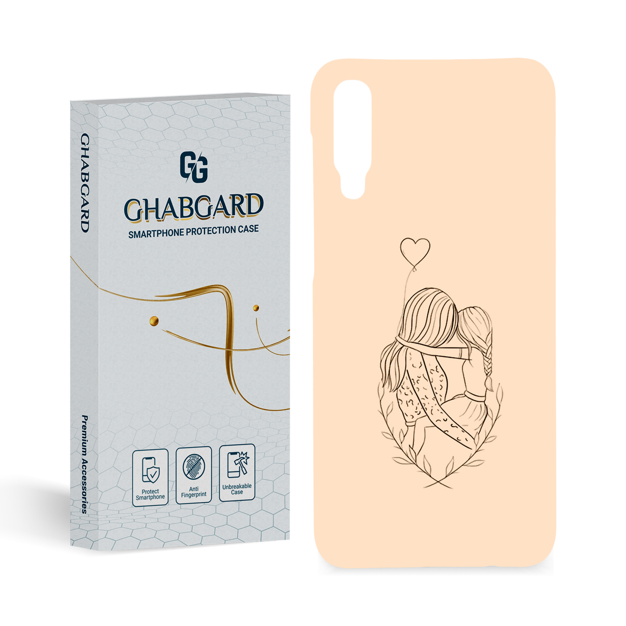 کاور قاب گارد مدل دخترانه مناسب برای گوشی موبایل سامسونگ galaxy A50/A50s/A30s