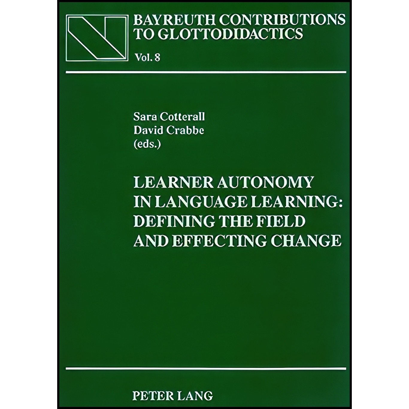 کتاب زبان اصلی Learner Autonomy in Language Learning