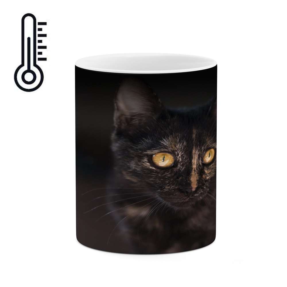 ماگ حرارتی کاکتی طرح گربه مدل mgh14241