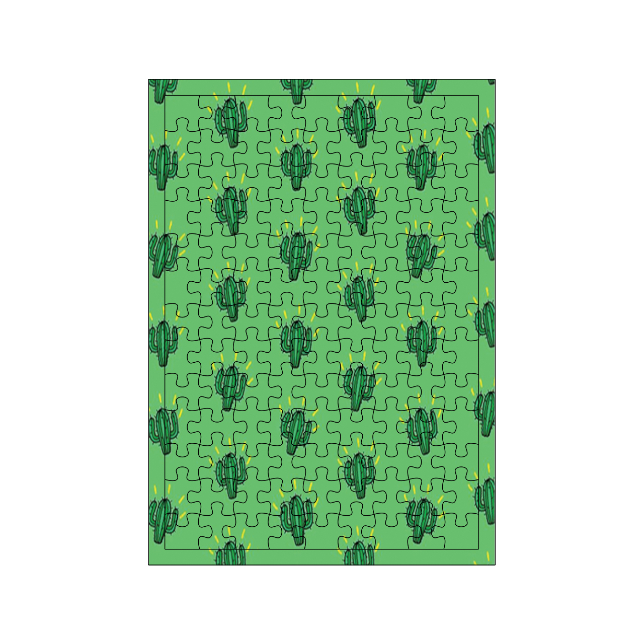 پازل 117 تکه مدل کاکتوس کد 142