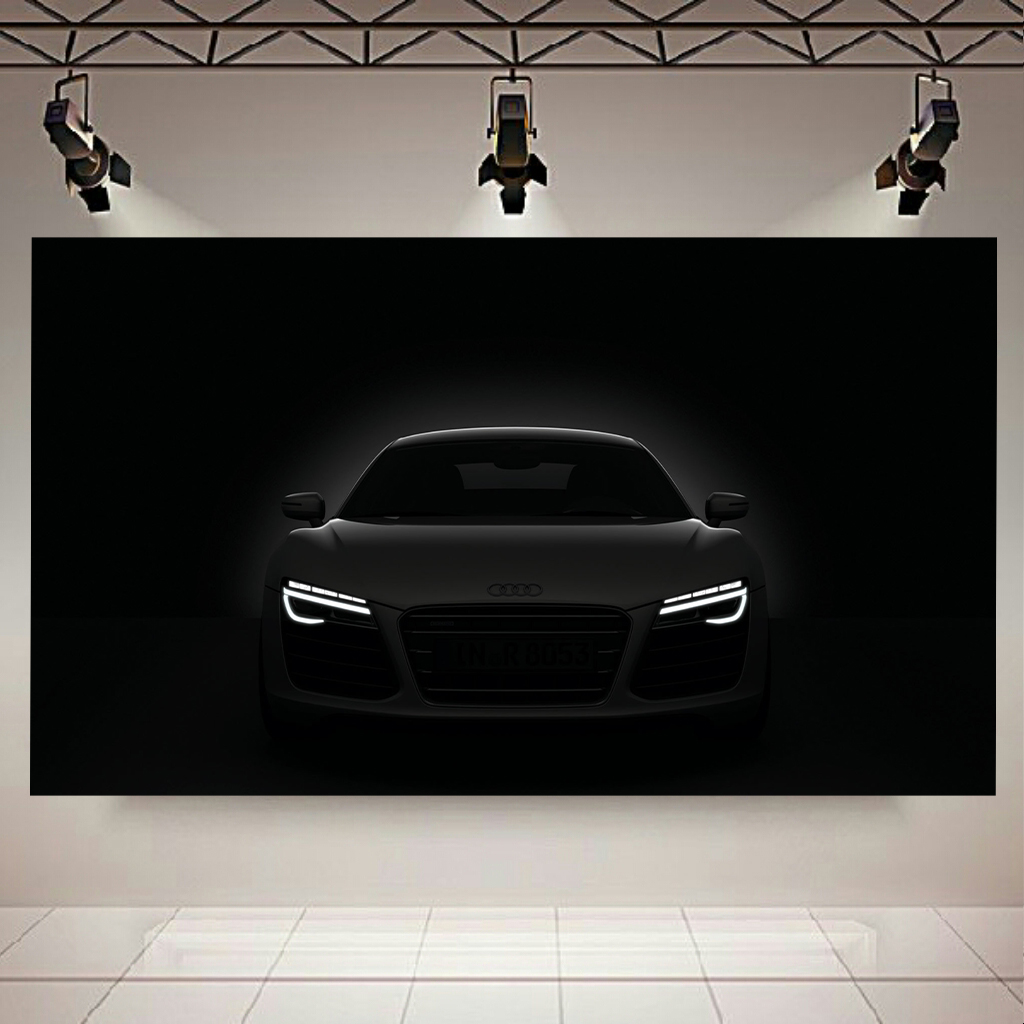 تابلو شاسی طرح ماشین مدل آئودی R8 کد AR4620