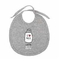 پیشبند نوزادی طرح شیشه شیر تاپ لاین