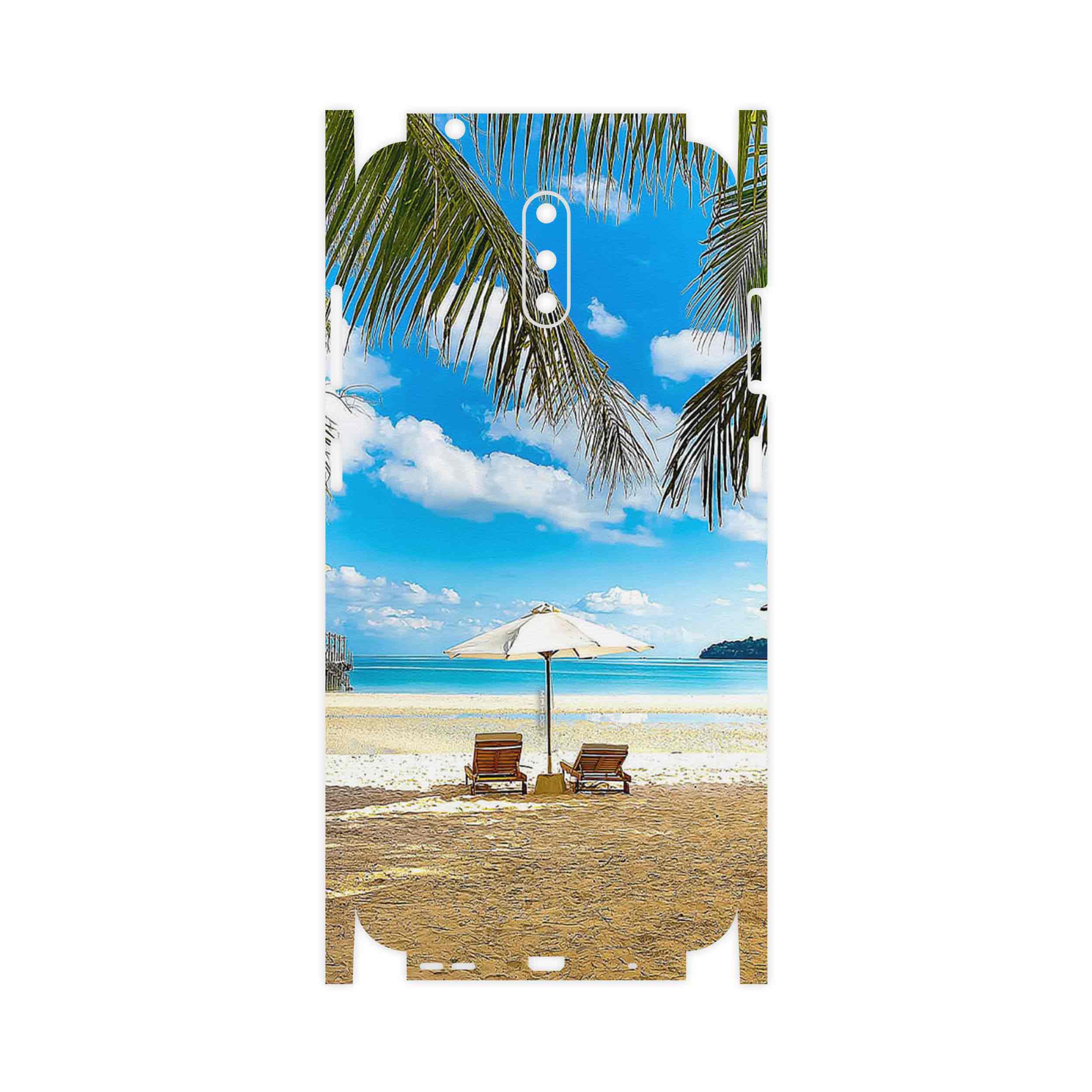 برچسب پوششی ماهوت مدل Beach-FullSkin مناسب برای گوشی موبایل نوکیا 2.3