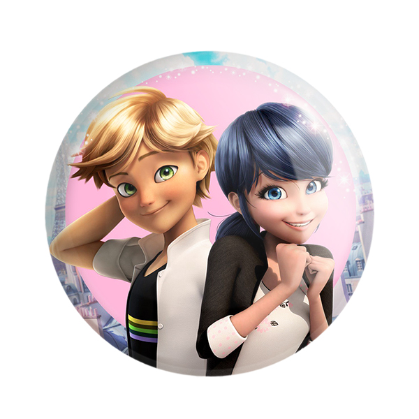 پیکسل خندالو طرح دختر کفشدوزکی و پسر گربه ای کد 3507