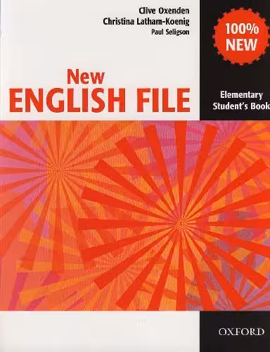 خرید و دانلود نسخه کامل کتاب New English File Elementary Students Book