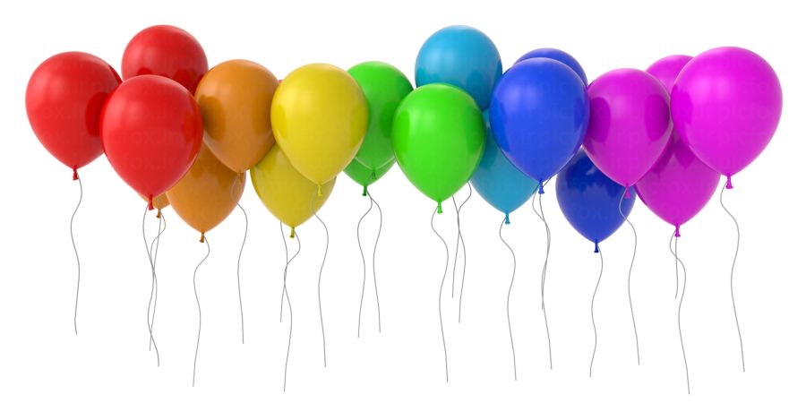 خرید و دانلود عکس Abstract بادکنک های رنگارنگ سه بعدی | پیک فاکس | Pic Fox