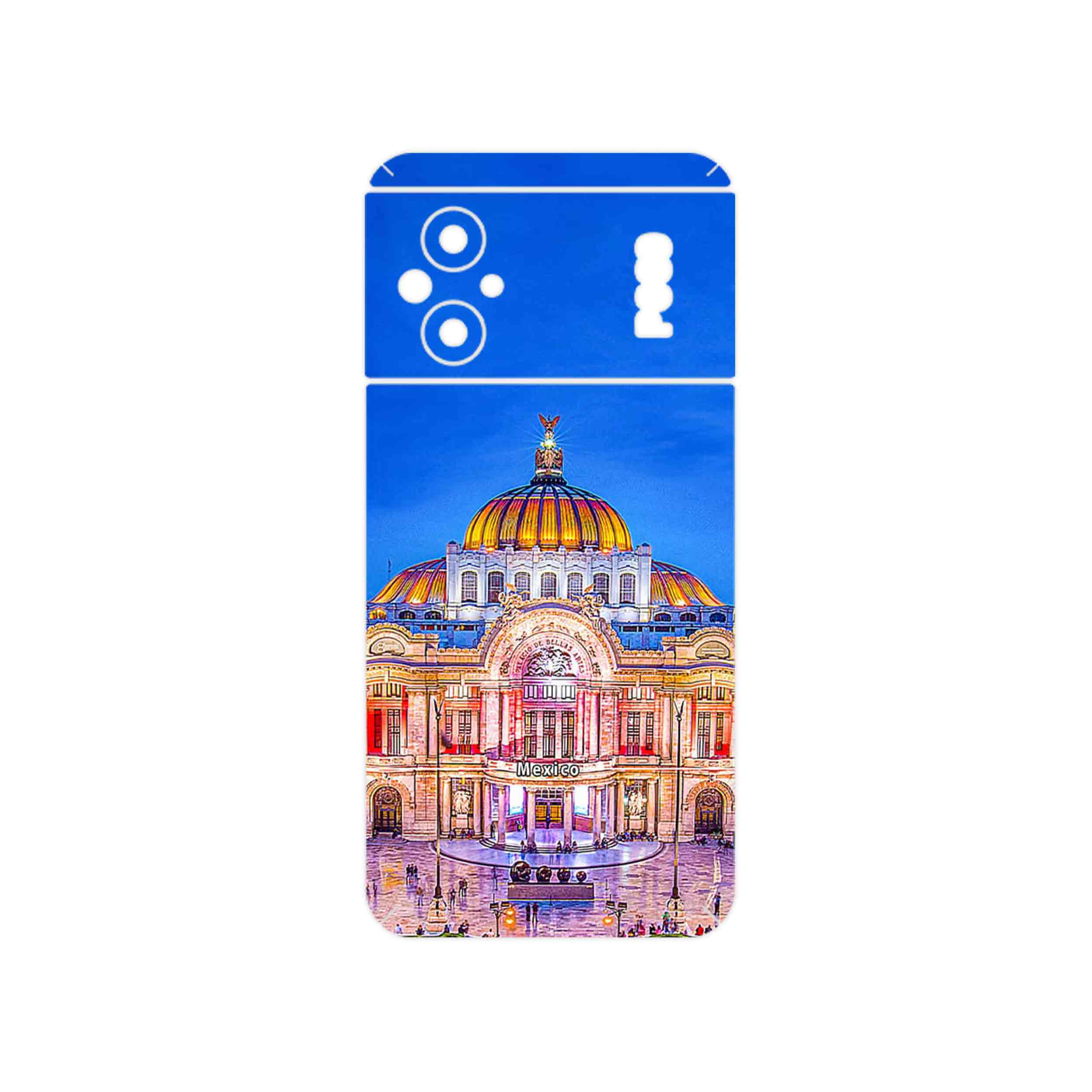 برچسب پوششی ماهوت مدل Mexico City مناسب برای گوشی موبایل شیائومی Poco M5