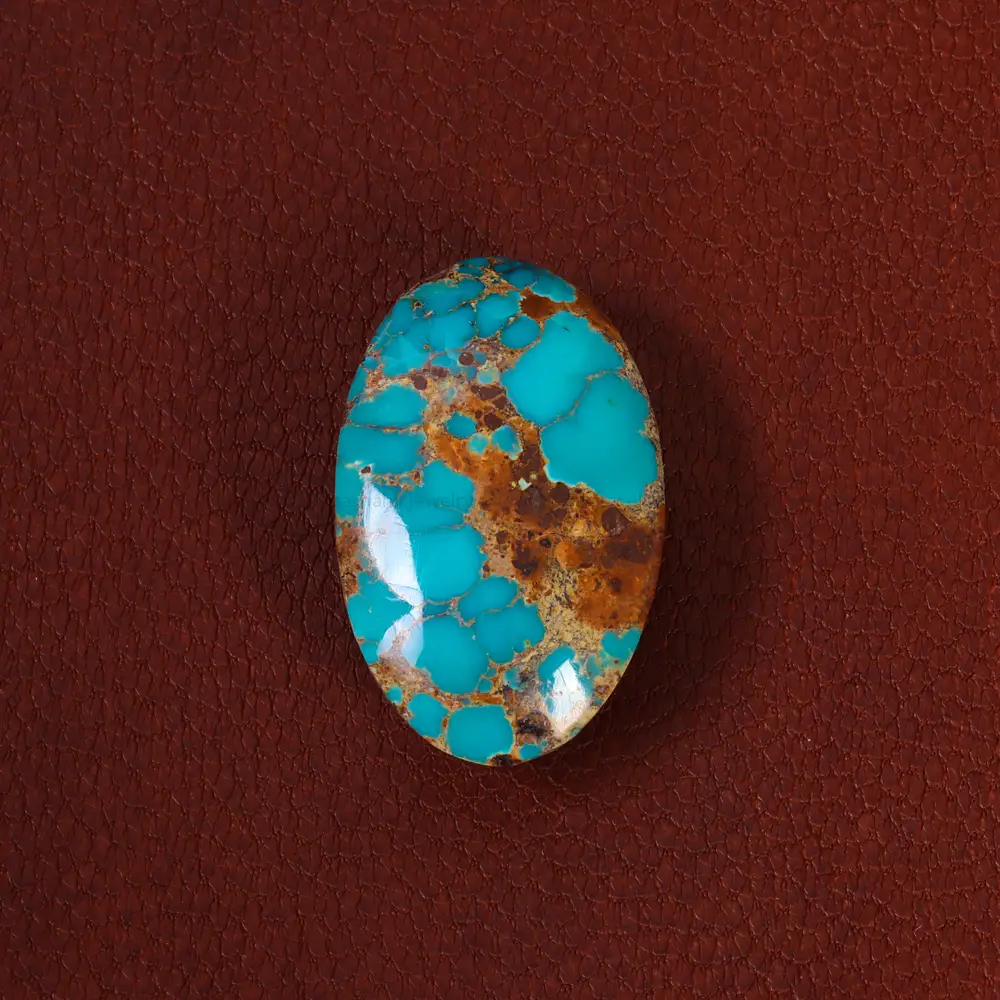 نگین فیروزه شجری کد 28234 - جواهری مشاهیر