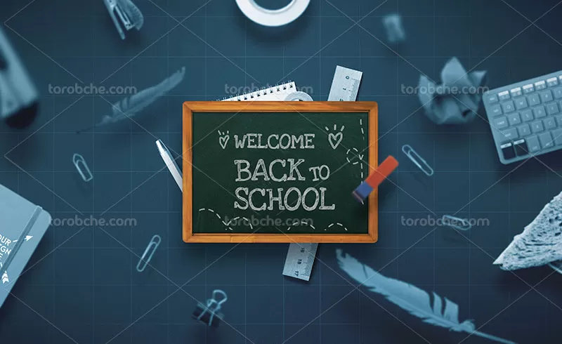 موکاپ تخته سیاه | گرافیک با طعم تربچه