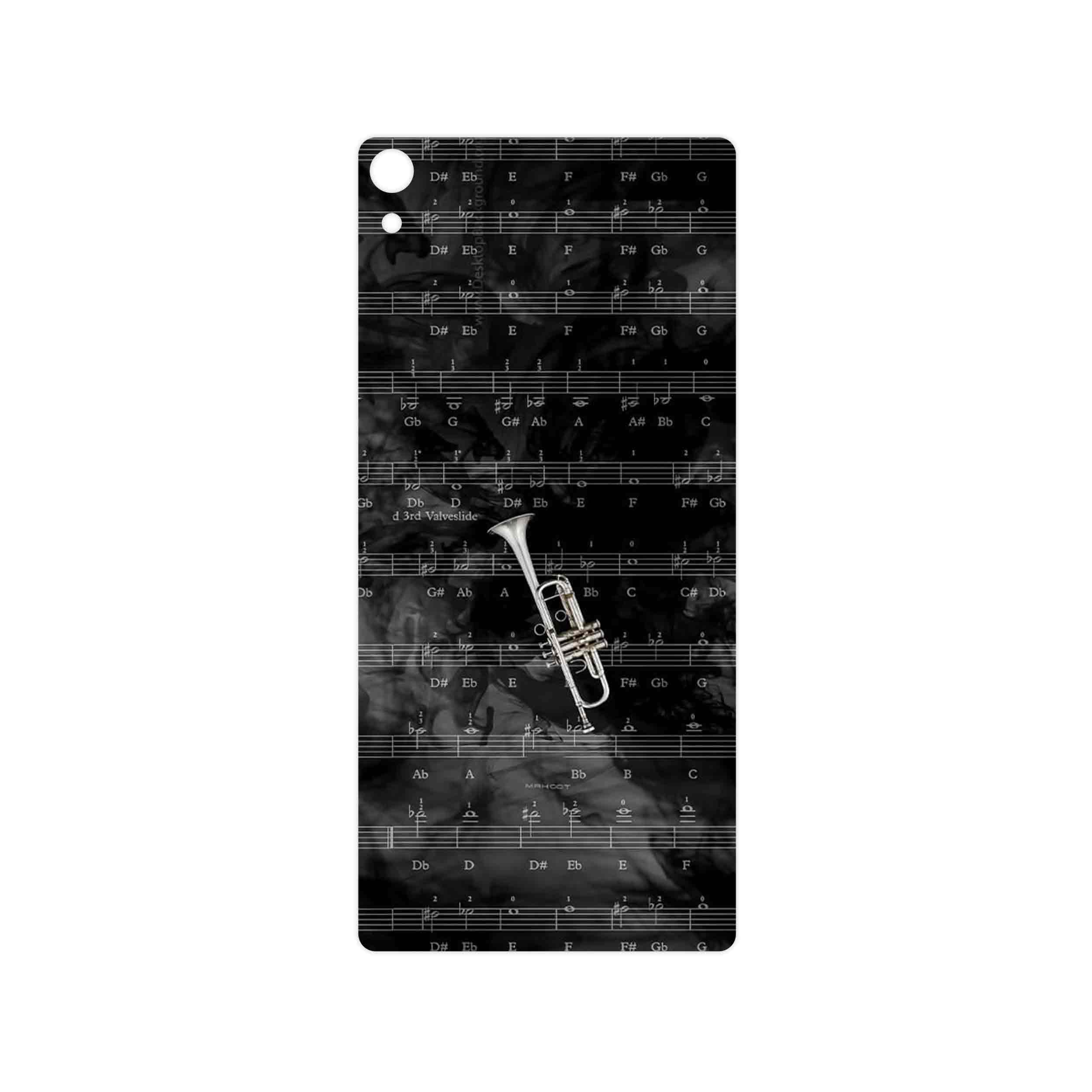 برچسب پوششی ماهوت مدل Trumpet مناسب برای گوشی موبایل سونی Xperia XA Ultra
