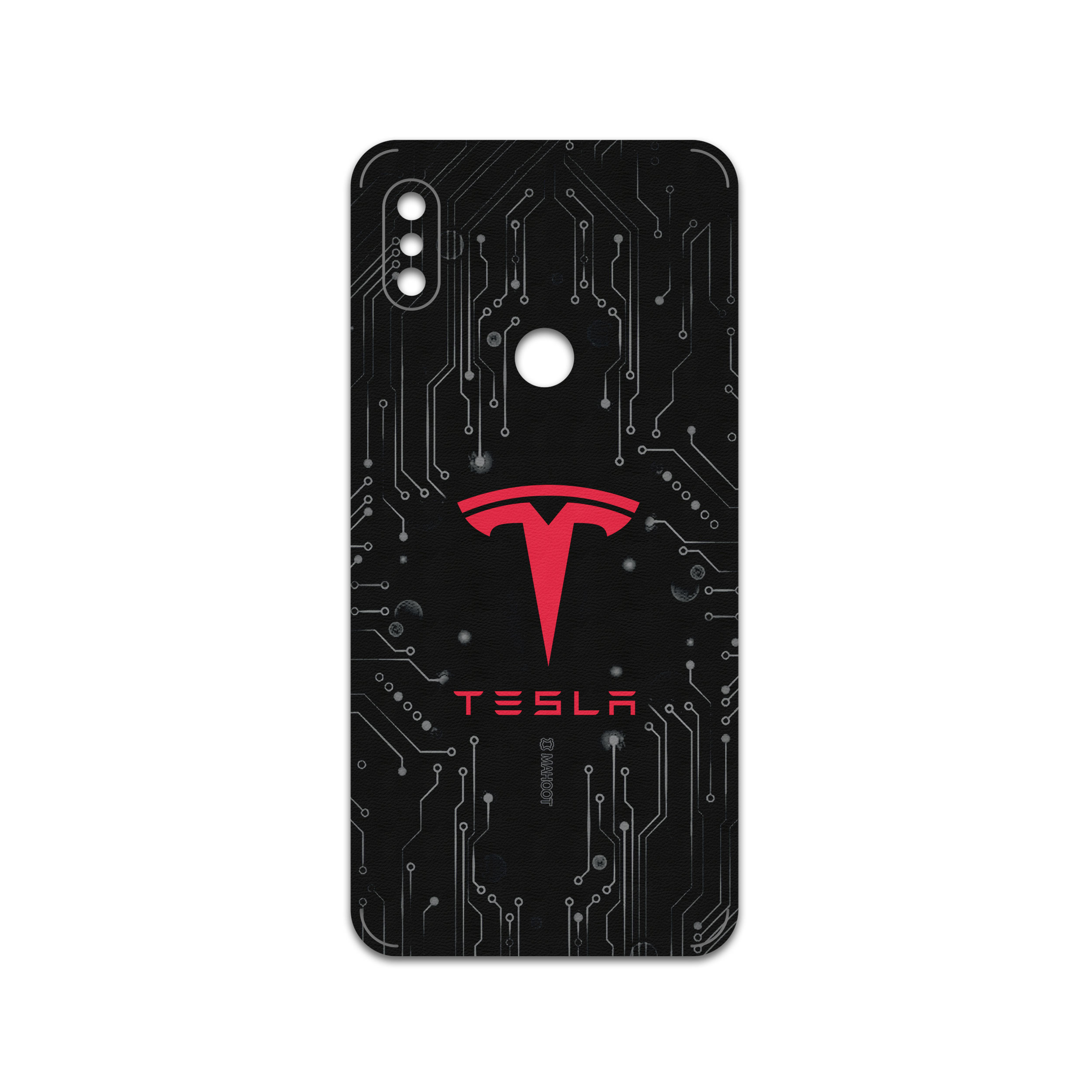 برچسب پوششی ماهوت مدل TESLA-Motors مناسب برای گوشی موبایل شیائومی Redmi Y2