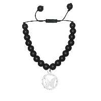 دستبند هایکا طرح دایره و پروانه مدل ha1-4