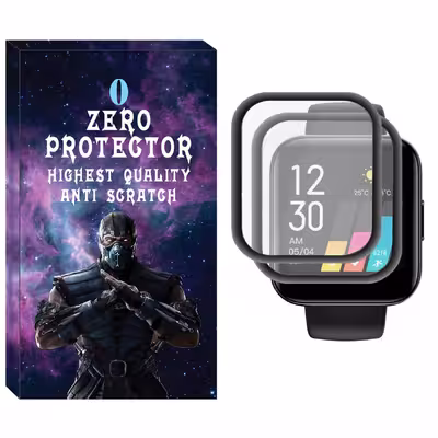 محافظ صفحه نمایش نانو زیرو مدل NZO مناسب برای ساعت هوشمند شیائومی Realme Watch بسته دو عددی