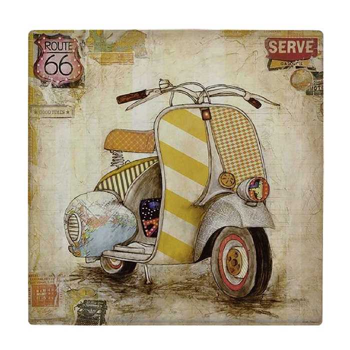  کاشی کارنیلا طرح موتور وسپا کد wkk639