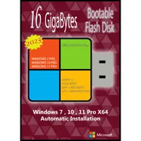 سیستم عامل Windows 7 10 11 Pro X64 Office 2019 - 2023 نشر مایکروسافت