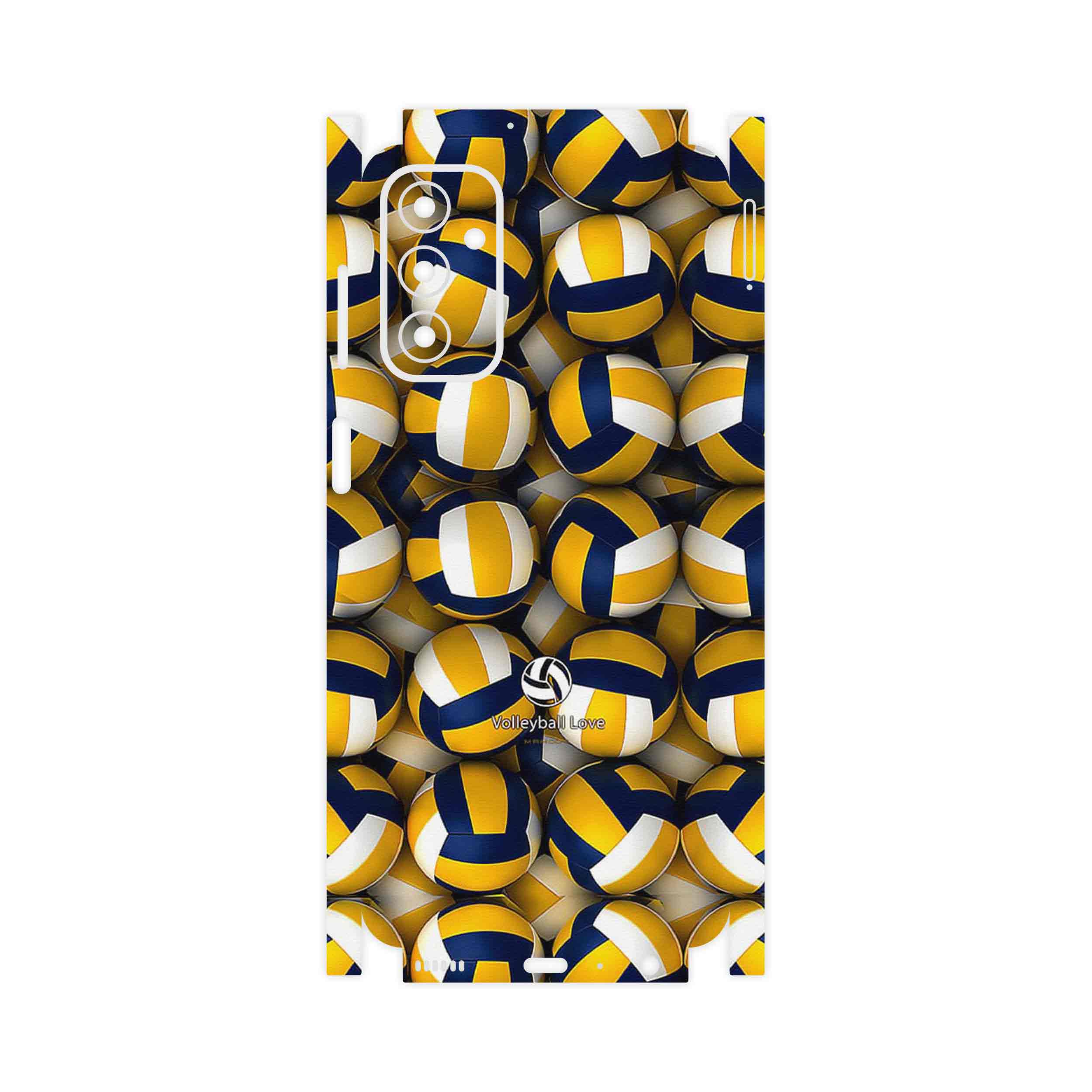 برچسب پوششی ماهوت مدل Volleyball-FullSkin مناسب برای گوشی موبایل سامسونگ Galaxy M23