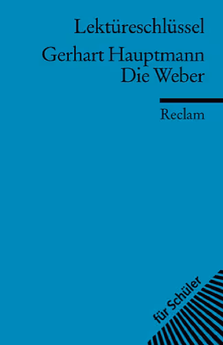 خرید و دانلود نسخه کامل کتاب Die Weber. Lektüreschlüssel