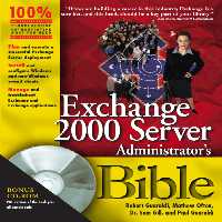 خرید و دانلود نسخه کامل کتاب Exchange 2000 Server Administrator&#039;s Bible