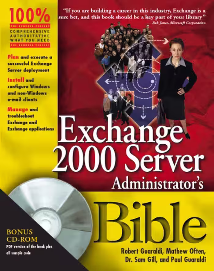خرید و دانلود نسخه کامل کتاب Exchange 2000 Server Administrator's Bible