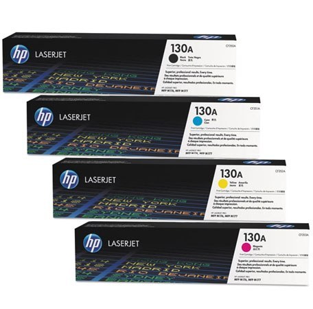 ست کارتریج تونر لیزری رنگی اچ پی Hp 130A طرح درجه یک با گارانتی - دوسو آی تی