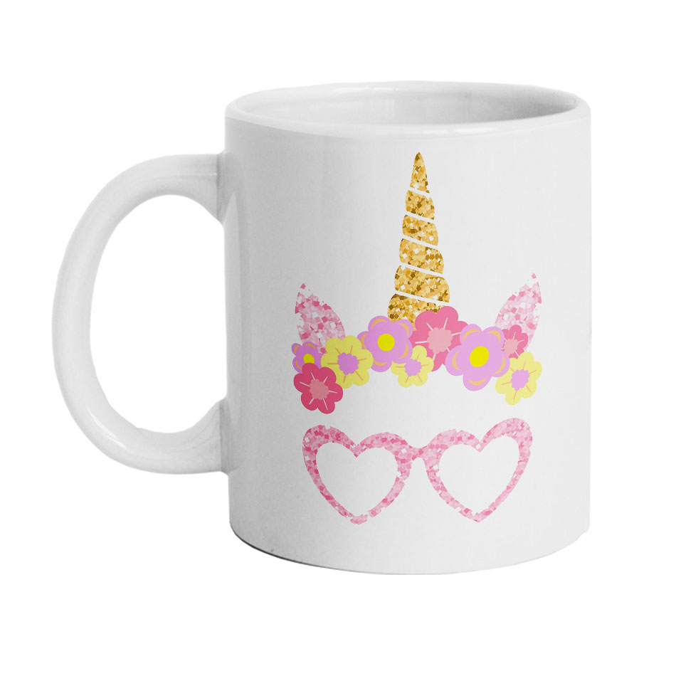 ماگ طرح یونیکورن مدل Darlym001