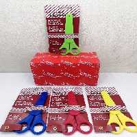 قیچی مدرسه ای خط کش دار غلاف ار