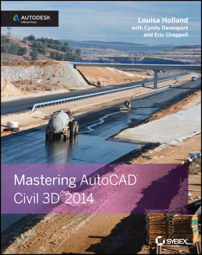 خرید و دانلود نسخه کامل کتاب Mastering AutoCAD Civil 3D 2014: Autodesk Official Press