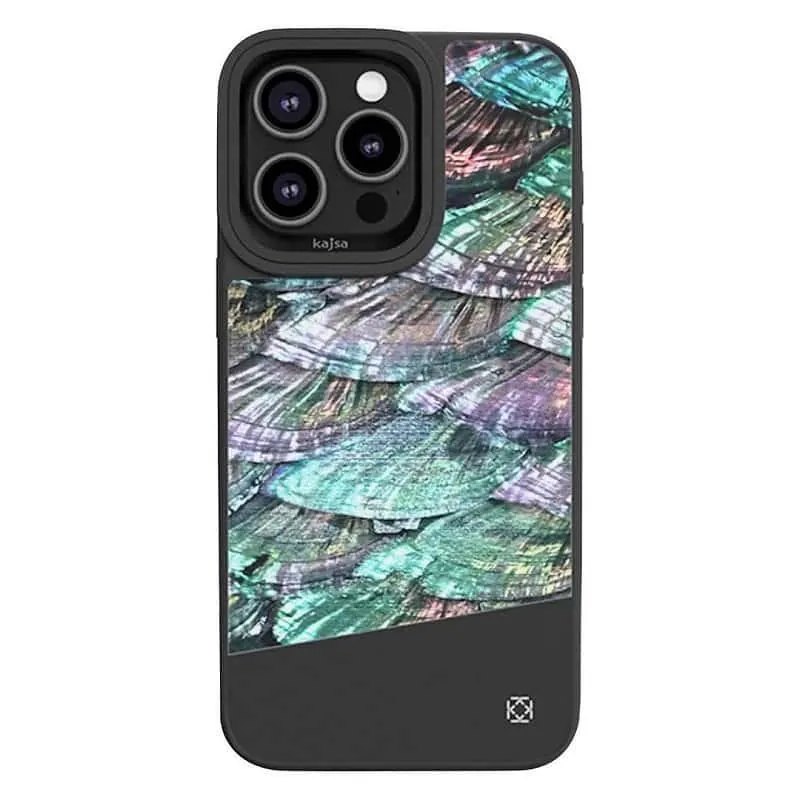 کاور کجسا مدل patchwork مناسب گوشی موبایل اپل iphone 15 pro max