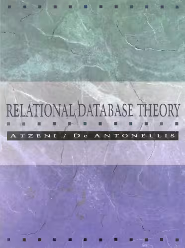 خرید و دانلود نسخه کامل کتاب Relational Database Theory