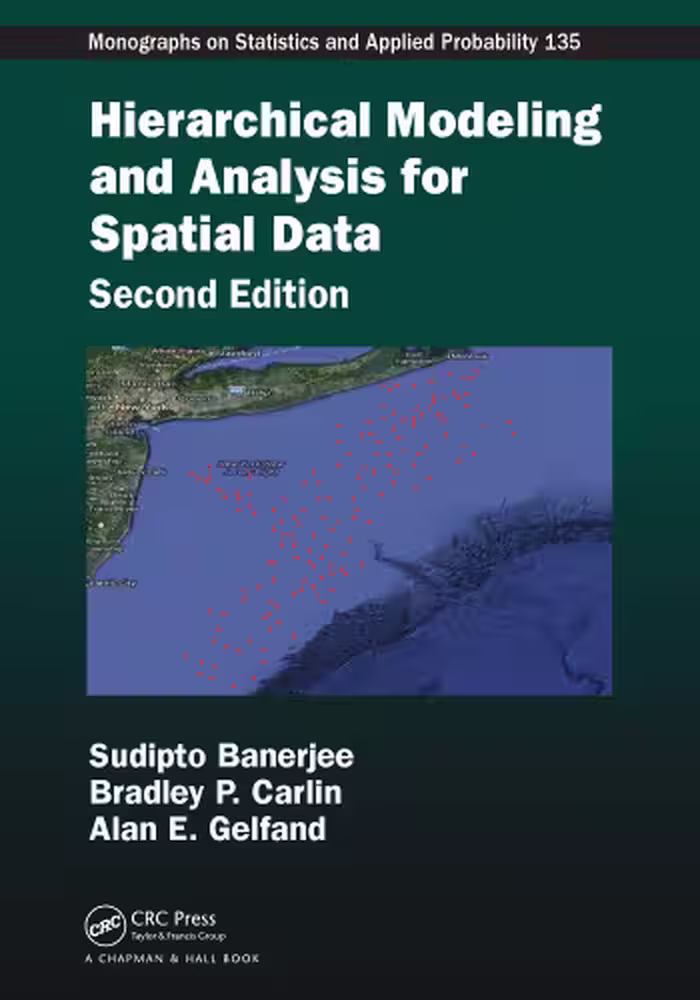 خرید و دانلود نسخه کامل کتاب Hierarchical Modeling and Analysis for Spatial Data