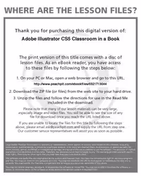 خرید و دانلود نسخه کامل کتاب Adobe Illustrator CS5 Classroom in a Book