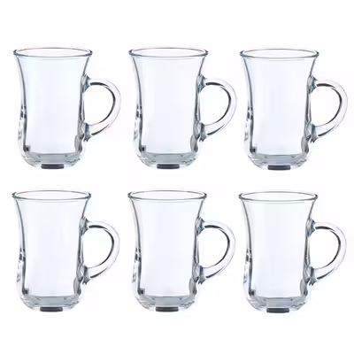 استکان پاشاباغچه مدل presta بسته 6 عددی