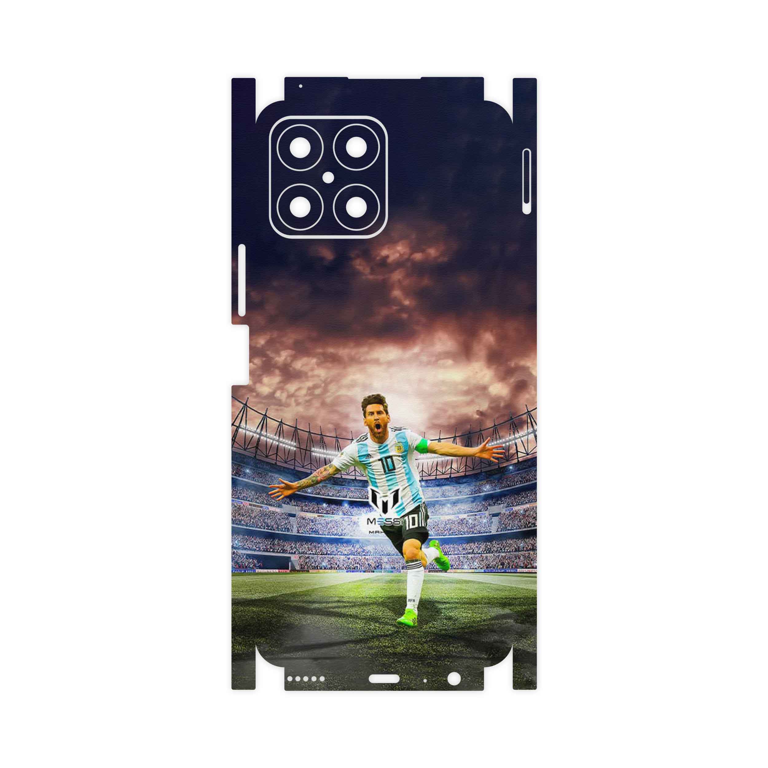 برچسب پوششی ماهوت مدل Lionel Messi 2-FullSkin مناسب برای گوشی موبایل آنر X8