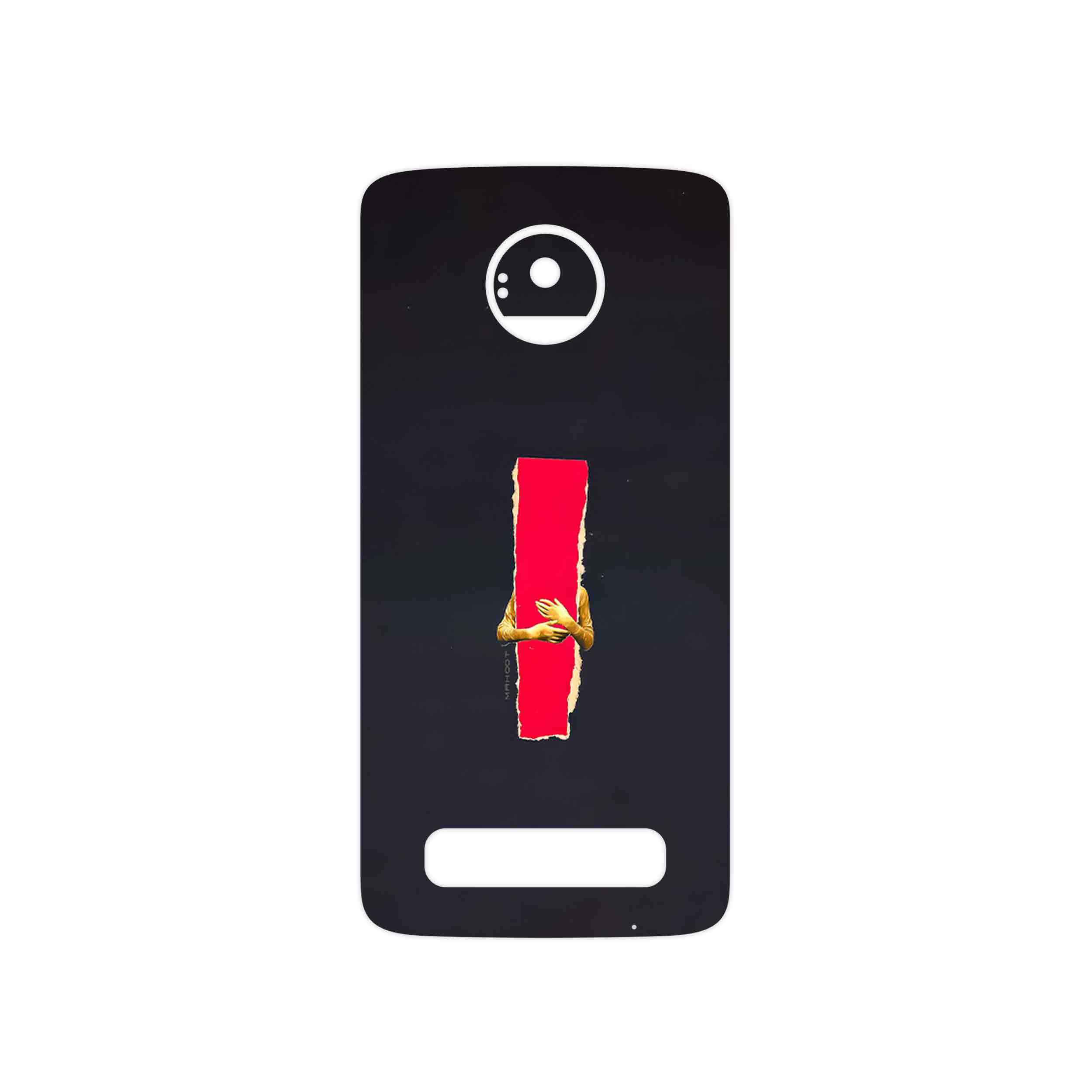 برچسب پوششی ماهوت مدل Collage of Embrace مناسب برای گوشی موبایل موتورولا Moto Z