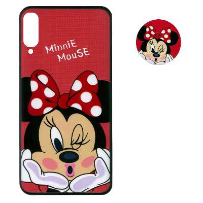 کاور طرح Minni Mouse کد 9512 مناسب برای گوشی موبایل هوآوی Y6P به همراه پایه نگهدارنده