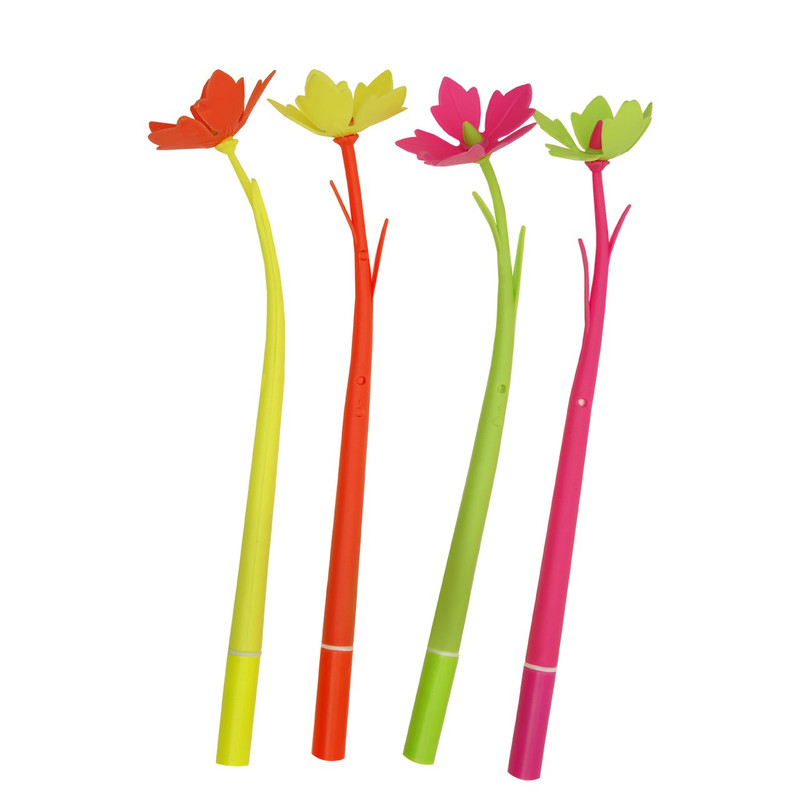 خودکار فانتزی طرح گل بسته 4 عددی سایز 0.05 | چاوه