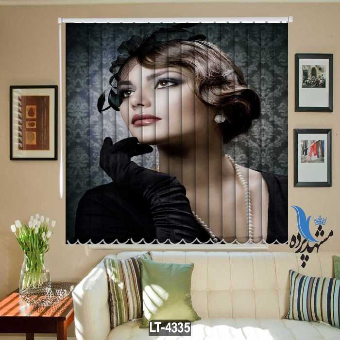 پرده لوردراپه تصویری چهره LT4335