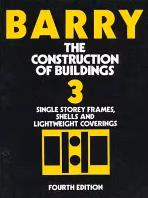 [PDF] دانلود کتاب Construction Of Buildings, Volume 3, 4th ed, 1993