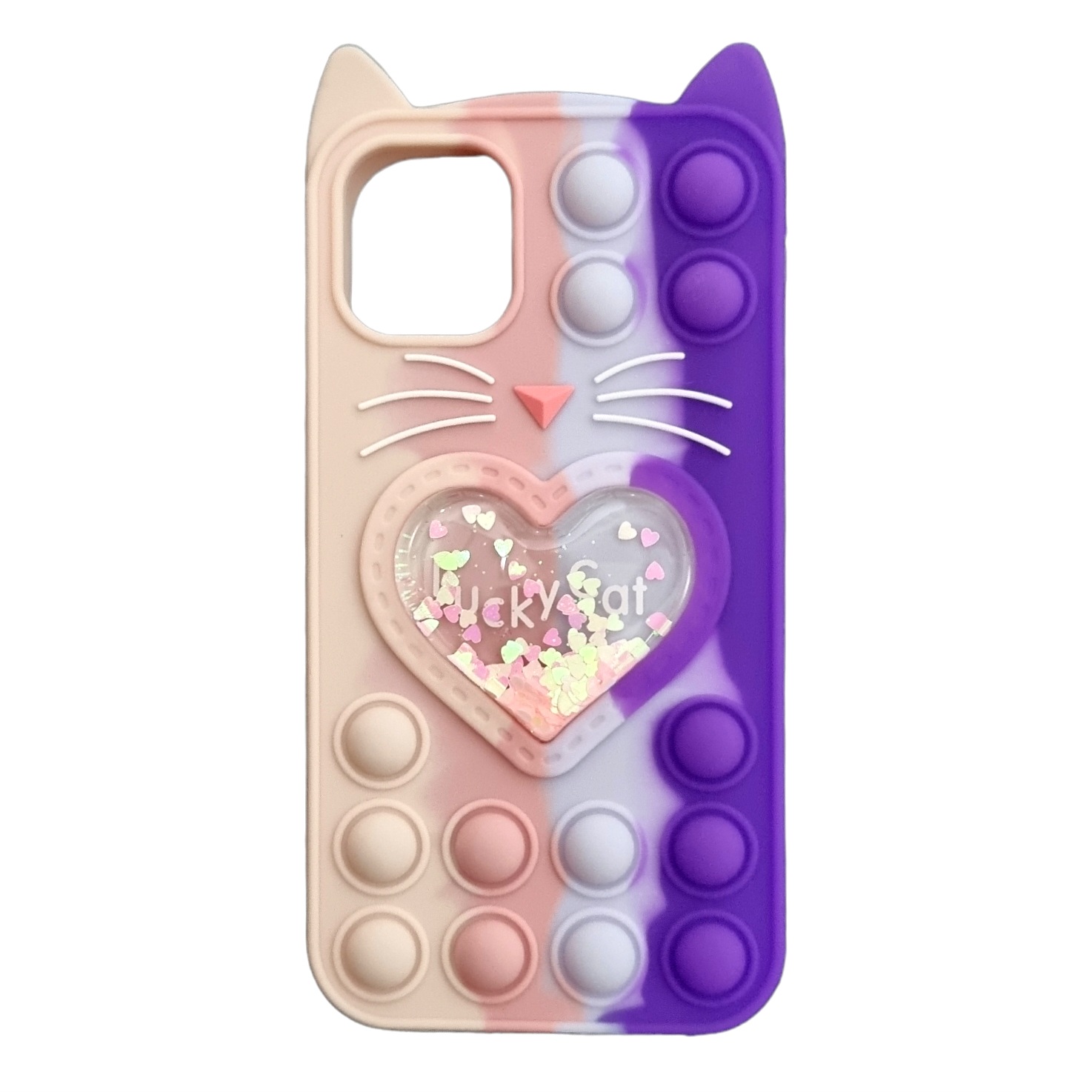 کاور مدل پاپیت آکواریومی کد lucky مناسب برای گوشی موبایل اپل iphone 11